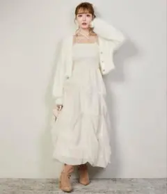 s*i様 ナイスクラップ / デザインバルーンキャミワンピース