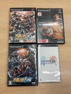 PS2 + PSPゲームソフト 4本セット