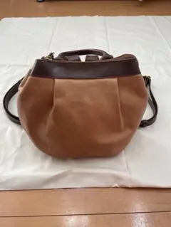美品⭐︎Lily リリー レッセフェール がま口 リュック 本革 日本製 