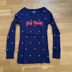 oldnavy Tシャツ　ワッフル　新品未使用　ネイビー　レディースのサムネイル