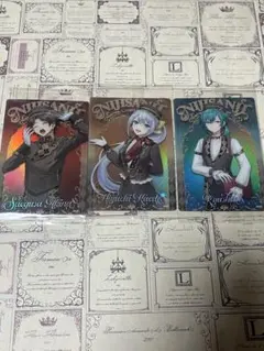 にじさんじウエハース２　カード　三枝明那&樋口楓&緑仙