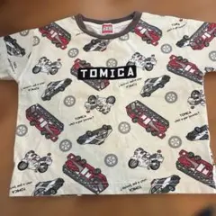 トミカ 車両プリント Tシャツ 100cm