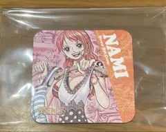 ワンピースタワー 限定 ナミ 非売品 缶バッジ スクエア レア ONEPIECE