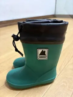ampersand レインシューズ　15cm グリーンのサムネイル