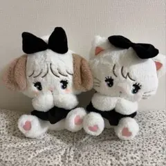 【mikko characters】 BLACK RIBBON♡BIGぬいぐるみ