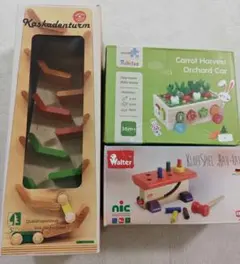 ワークベンチ木製 ♥ スタッキングタワー ♥ ニック プラステン PLUS10