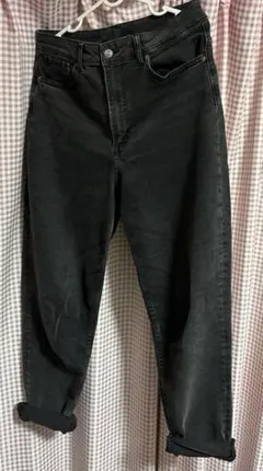 ブラックデニムジーンズ