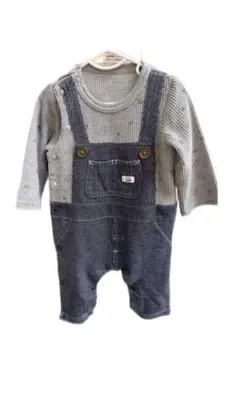 Buddy Lee＊オーバーオールロンパース＊ワッフル地