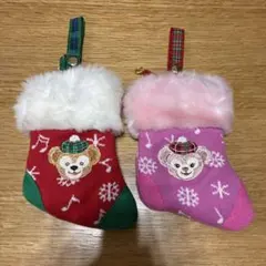 東京ディズニーリゾート シェリーメイ ダッフィークリスマス ソックス