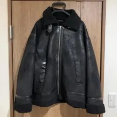 EMODA ブラック ムートンコート