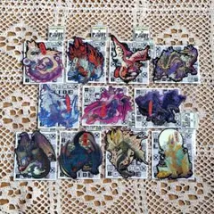 B-SIDE LABEL × CAPCOM ステッカー 11枚セット