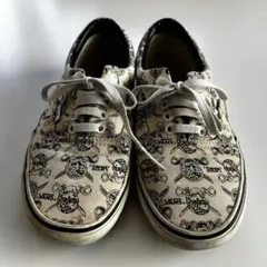 US8.5 VAN DOREN VANS ERA バンズ スカルパイレーツ 復刻