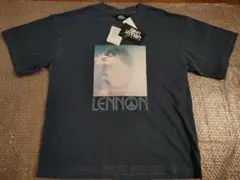 ジョン・レノン JOHN LENNON Tシャツ インディゴ染め LL