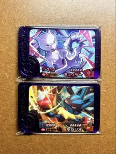 ポケモンフレンダBT1弾　ミュウツー　メガルカリオ　スーパートレジャー　ST