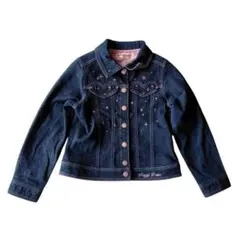 メゾピアノ ダークデニムジャケット 120cm