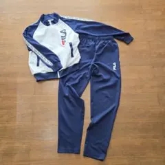 FILA ジャージセット ジュニア女児160cmネイビー/グレー