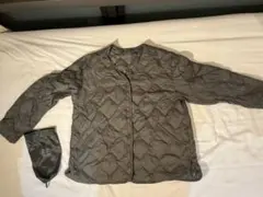 ULTRA LIGHT DOWN キルティングジャケット カーキ