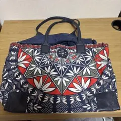 TORY BURCH　トリーバーチ　マルチ柄　トートバッグ　エコバッグ