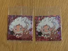 ワンピース 大海賊シールウエハースLOG.13 SGR ルフィ　2枚セット