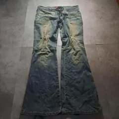 archive flare denim y2k gimmick 亜熱帯 swag