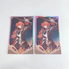 原神 韓国 カフェ 七聖召喚 カード 召使 アルレッキーノ - メルカリ