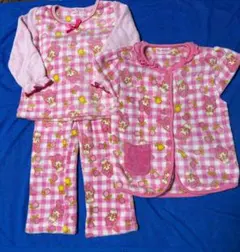 マイメロディ柄ピンクパジャマセット 110、120cm