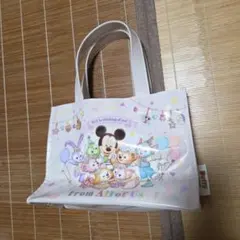 ディズニーシー ダッフィー&フレンズ フロムオブオルアス トートバッグ
