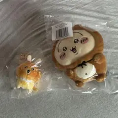 ☆初回生産分☆ちいかわ カボチャなうさぎ おくるみプチミニマスコット
