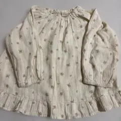 テータテート バースデイ　花柄ブラウス