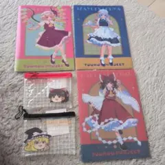 東方Project ポーチ クリアファイル 5点セット