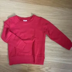 キッズトレーナー レッド 100