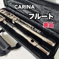 【美品】Carina カリーナ　フルート　管楽器　ケース付き　音楽　初心者　入門のサムネイル