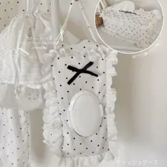 しまむら ai aichii ティッシュケース ドット柄 モリノリンクルのサムネイル