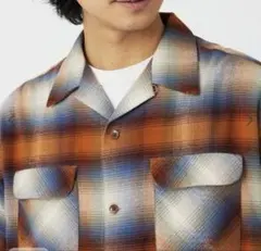 【美品】 ペンドルトン　オンブレ　チェック　シャツ　マルチカラー　好配色　L相当 美品/希少】 ペンドルトン オンブレ チェック シャツ L相当