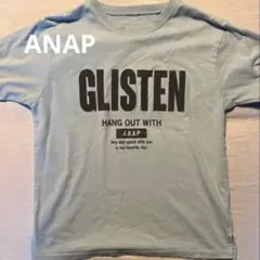 ANAP キッズ Tシャツ ライトブルー