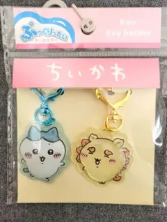 ○未開封○ちいかわ　ぷっくりたい　キーホルダー　ハチワレ×シーサー
