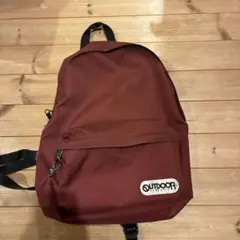 OUTDOOR バックパック バーガンディのサムネイル