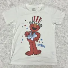 UNIQLO ユニクロ セサミストリート エルモ Tシャツ M