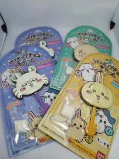 ちいかわ ロリポップチョコチャーム うさぎ モモンガ ラッコ 4点