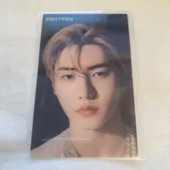 ENHYPEN 定め　ユニバ特典　クリアフォトカード　 クリアトレカ　ソンフン