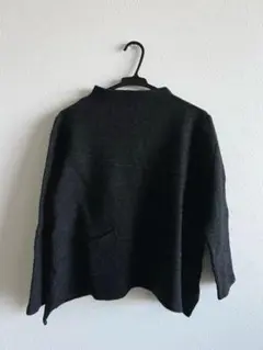 coulage イフクラージュ　トップス　ウール　日本製　黒