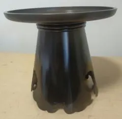 【週末限定値下げ】池坊 花器 唐金 花入 銅製 生花 金属工芸 華道具 いけばな 週末限定値下げ】池坊 花器 唐金 花入 銅製 生花 金属工芸 華道具 いけばな