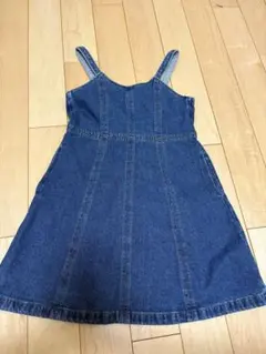 GU デニムジャンバースカート 4(130cm)