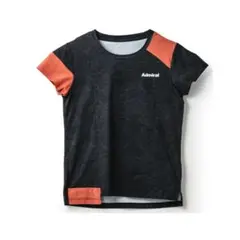アドミラル テニスウェア◆キルトプリントブロックスイッチTシャツ◆サイズLL