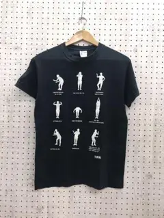 GILDAN製 古着 流れ星☆ ちゅうえい 一発ギャグ プリント Tシャツ