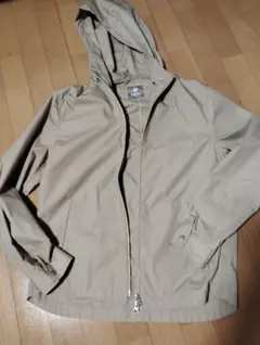 nano Universe フード付きジャケット ベージュ