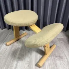 Balans Easy バランスチェア　サカモトハウス　ベージュ色　カバー付き