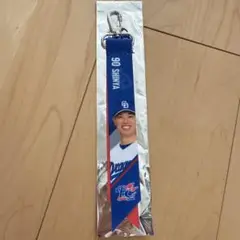 中日ドラゴンズ ボンフィンキーホルダー　松山晋也