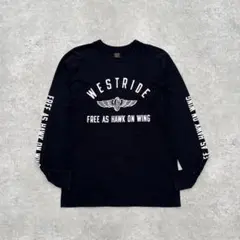 ウエストライド WESTRIDE ロングスリーブTシャツ 40 ブラック ロンTのサムネイル