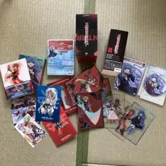 エレメンタルジェレイド序章と1巻は初回限定版、2巻、9巻付録　青本赤本、カード等